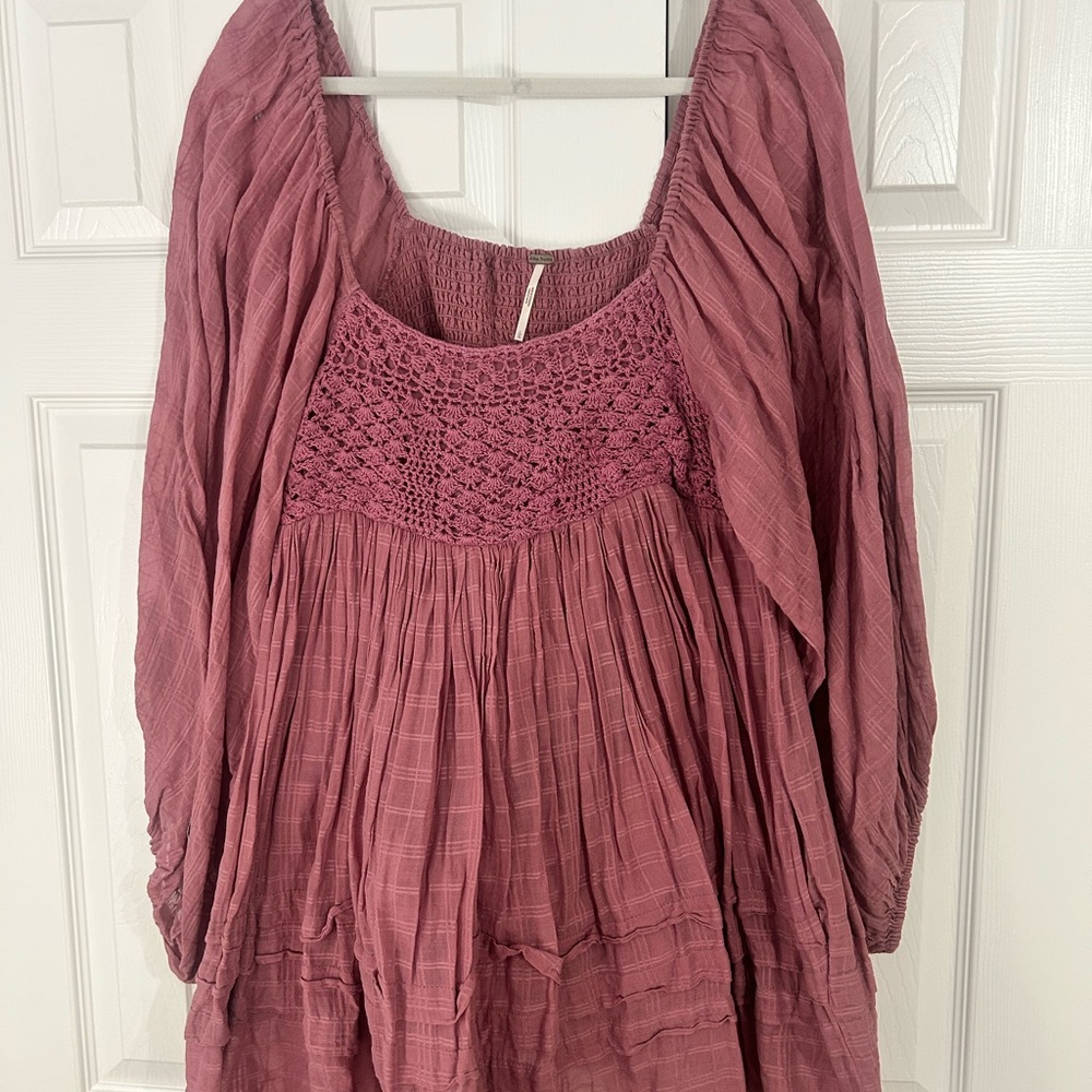 Free People Dusty Rose Dress
